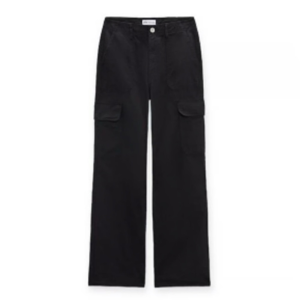 ZARA CARGO TROUSERS